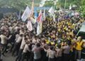 aksi demo bem-si tolak pemecatan 57 pegawai dan pelemahan kpk ....