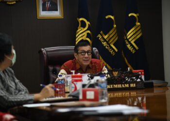 Menkumham dan Dubes Australia Sepakat Tingkatkan Kerja Sama