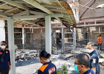 Sekitar 46 Napi Tewas Akibat Kebakaran di Lapas Tangerang