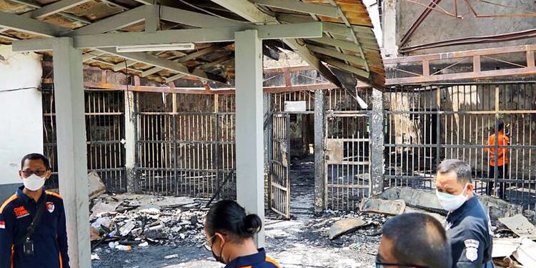 Sekitar 46 Napi Tewas Akibat Kebakaran di Lapas Tangerang