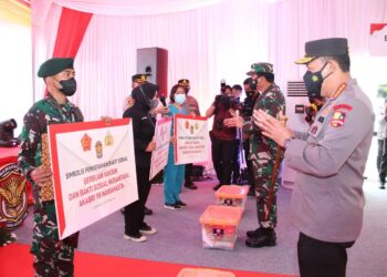 “serbuan vaksinasi akabri 1998,” wujud sinergitas tni - polri ....