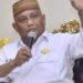 gubernur gurontalo, risma mkarah saat pegawai sebut data bansos ....