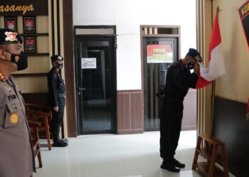 Dansat Brimob POLDA JABAR Lepas 6 Personel Amankan Peparnas XVI Papua