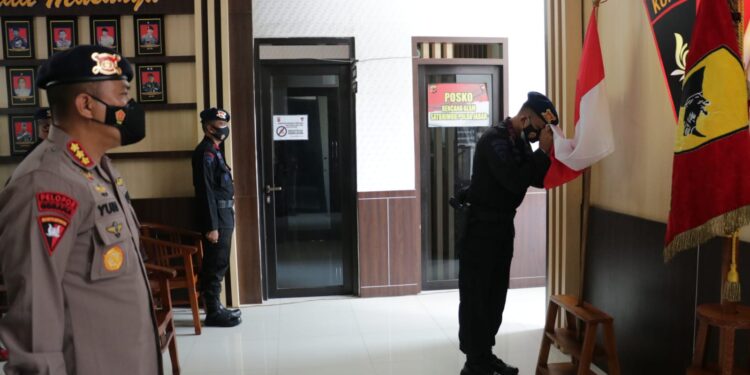 Dansat Brimob POLDA JABAR Lepas 6 Personel Amankan Peparnas XVI Papua