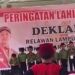 Deklarasi Relawan Ganjar di Lampunmg Melibatkan Siswa-siswi SD ...