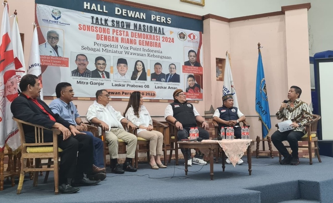 Pendukung Ganjar Prabowo Dan Anies Serukan Pemilu Yang Damai Bakin