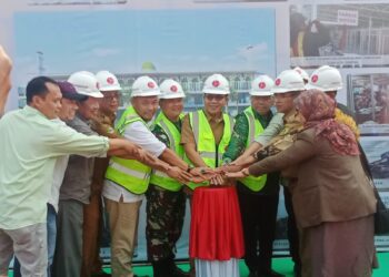 Bupati Kabupaten Bandung Ground Breaking Pasar Sehat Banjaran
