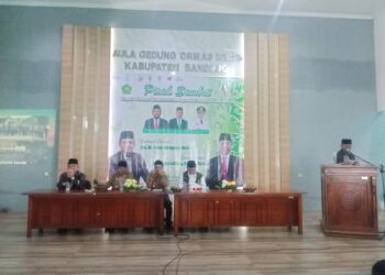 Pisah Sambut Kemeneg Kab. Bandung H. Abdurahim Kepada Dr. Cece Hidayat