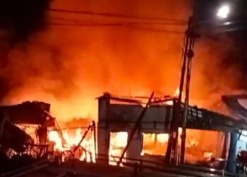 Dua Rumah di Kepatihan Temanggung Ludes Dilalap Sijago Merah...