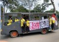 demo naik bus
