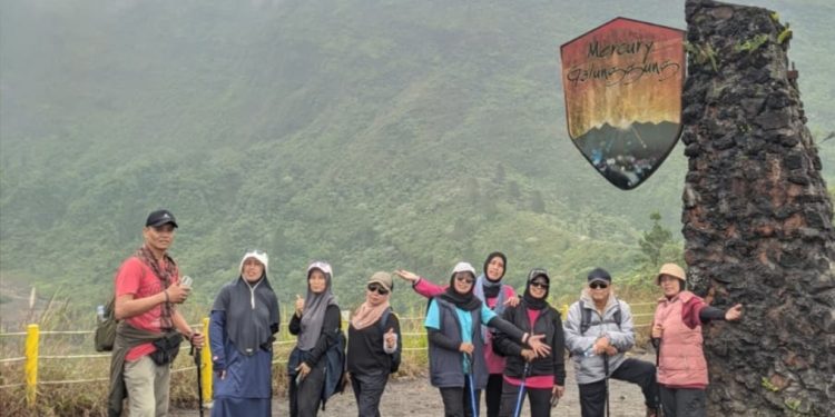 Pendakian Gunung Galunggung Tasikmalaya