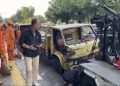 Demo Malam, Lima Unit Truk Ormas Dirusak