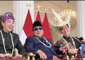 Momen Presiden Prabowo "3 in 1" di Acara HUT RI Ke-81 dari Sudut Berbeda