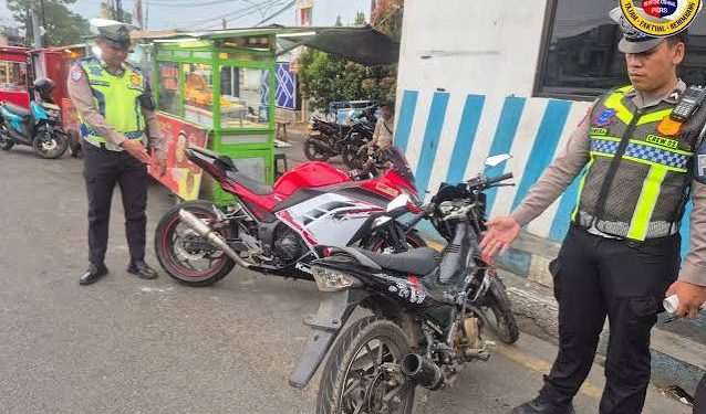 Polres Garut Intensifkan Tertibkan Knalpot Bising