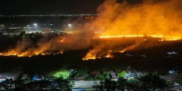 4 Unit Helikopter Water Bombing Turut Padamkan 63 H. Karhutla di Sumsel