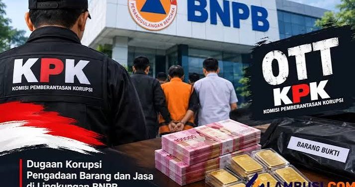 OTT KPK, Sejumlah Barang Bukti dan Pejabat BNPB Diamankan
